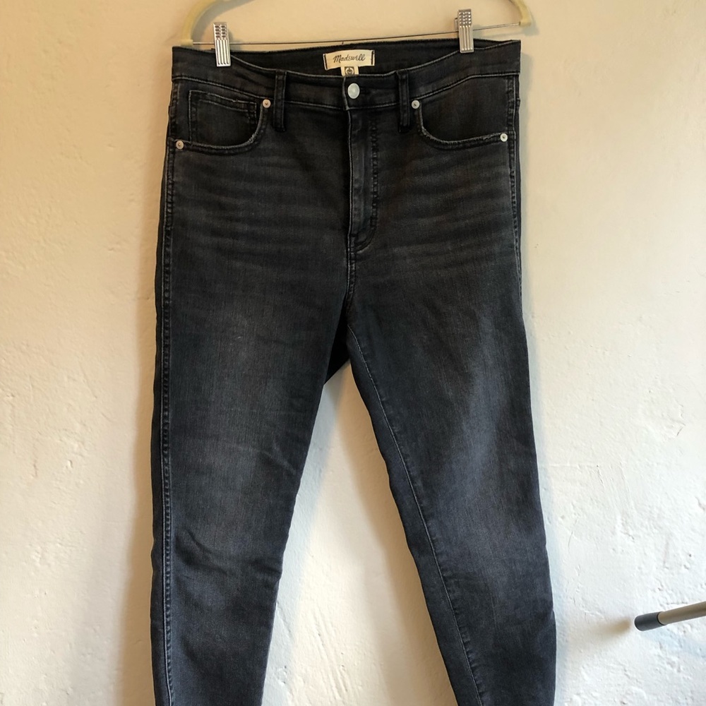 Madewell high rise skinny crop